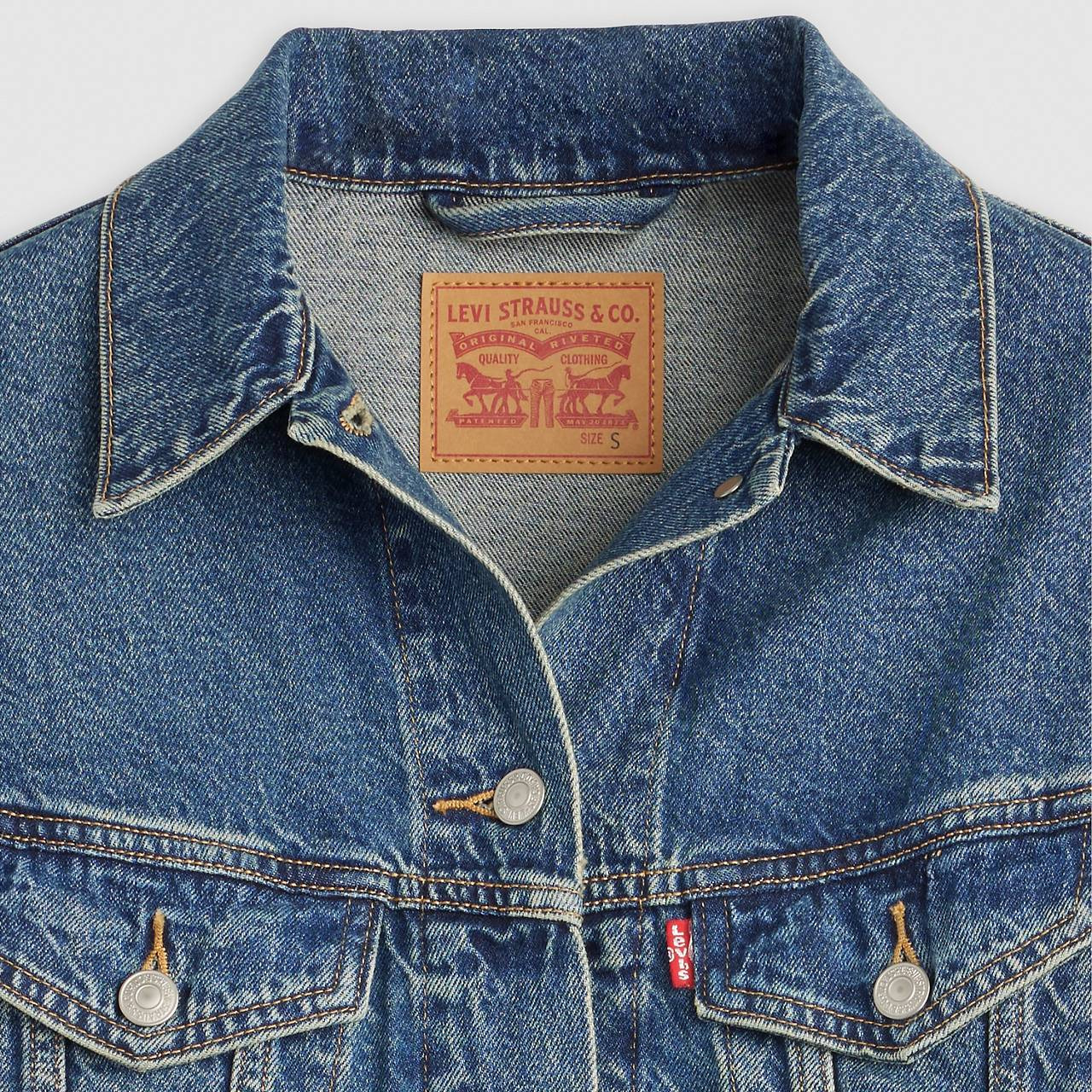 SHRUNKEN '90S TRUCKER JACKET - 6