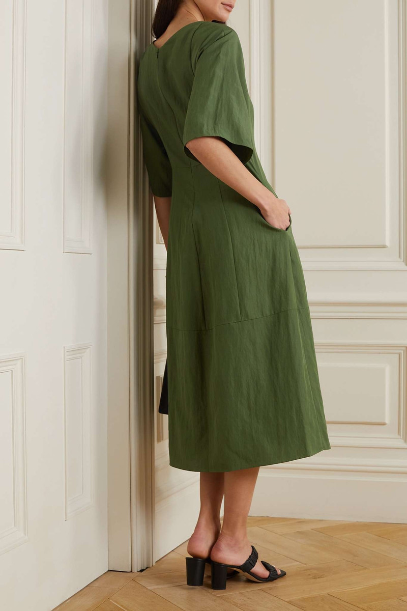 TENCEL Lyocell-blend midi dress 3