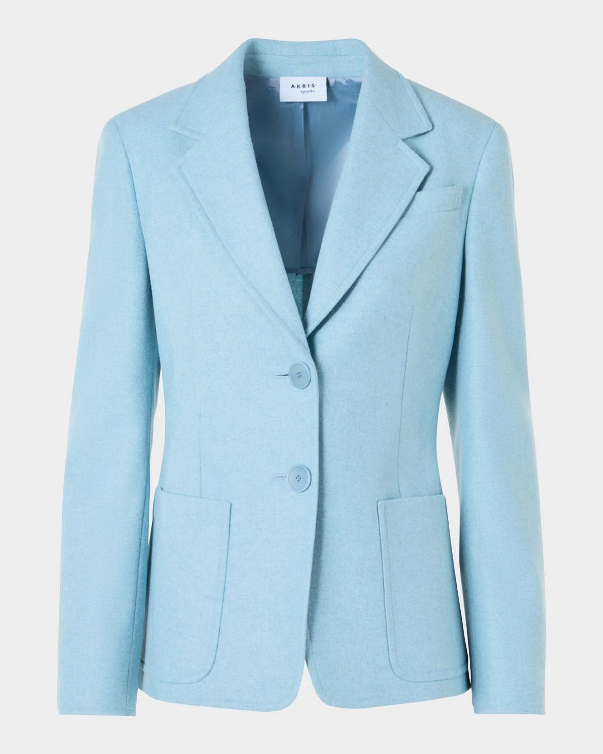 Wool Flannel Blazer - 1