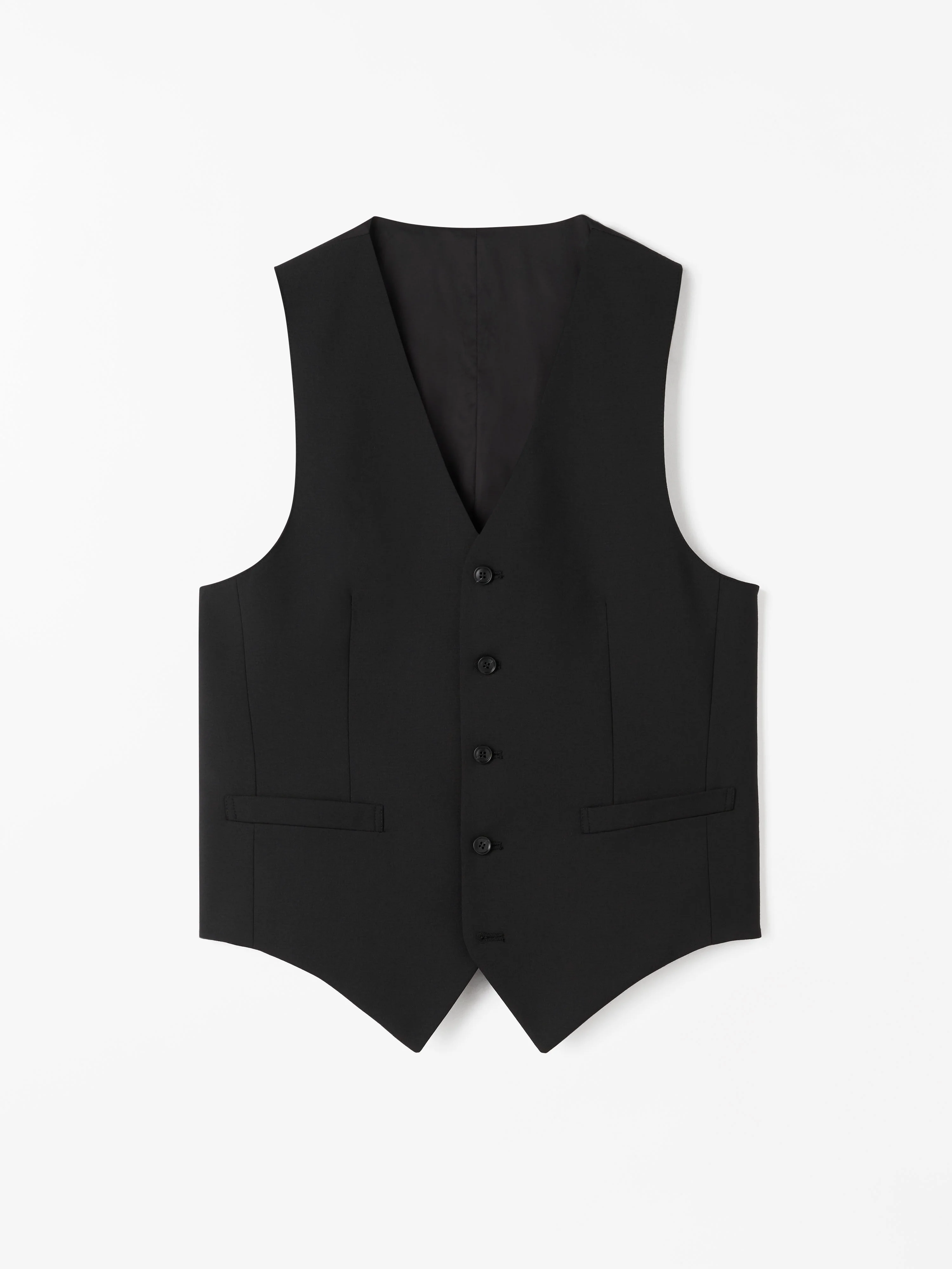 Wayde Wool Blend Waistcoat - 1