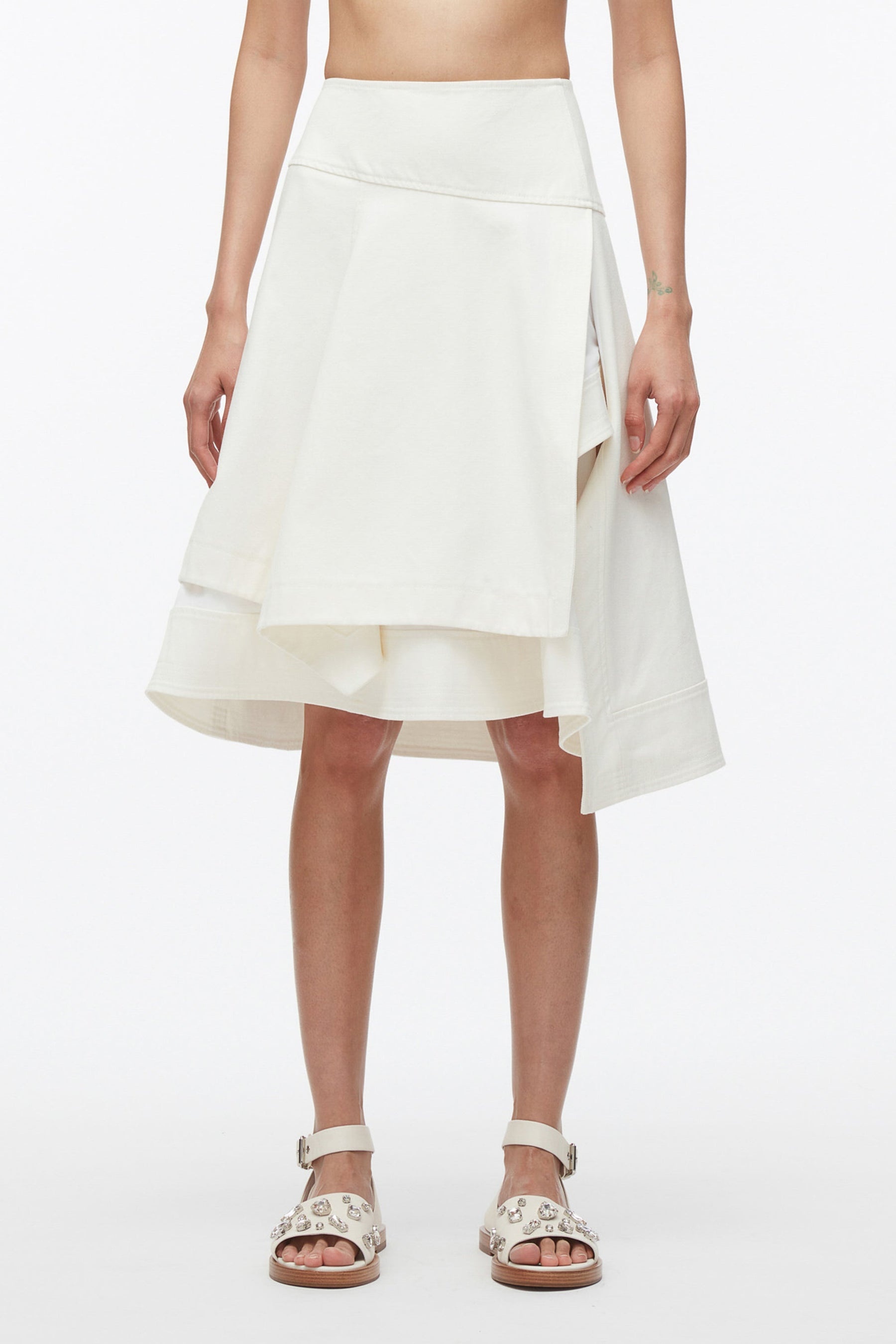 Layered Flounce Skirt - 2