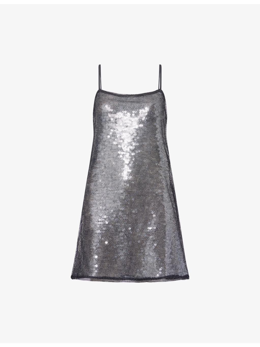Facade Sequin Woven Mini Dress - 1