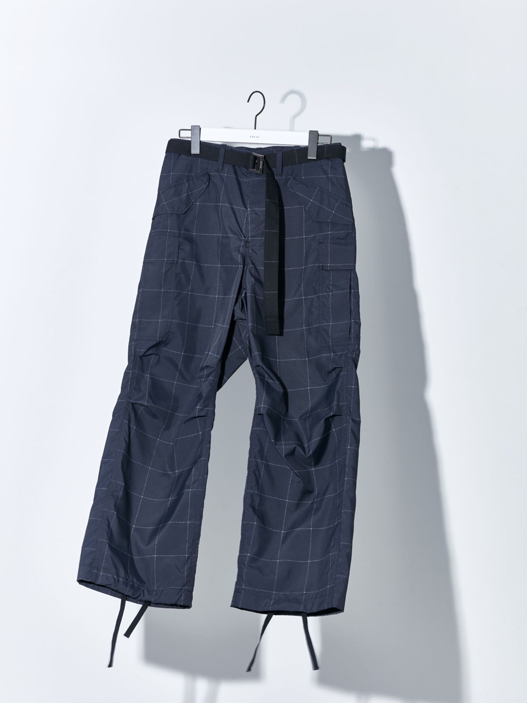 国内より1WEEK【sacai】Windowpane Pants sacai Windowpane Pants | sacai | REVERSIBLE