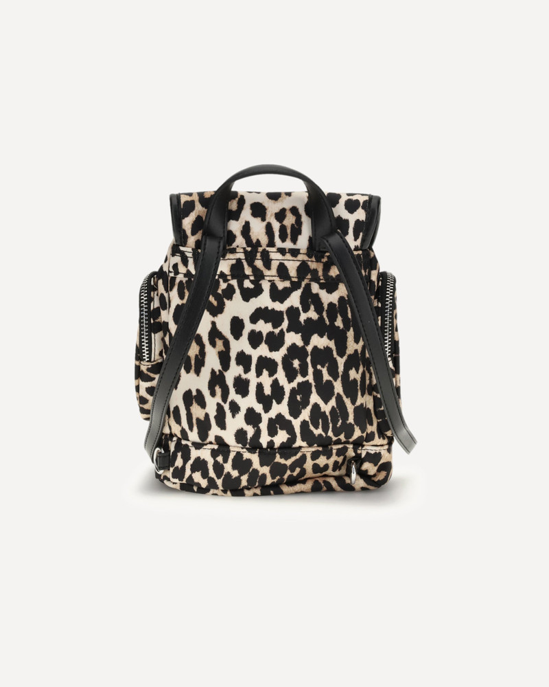 GANNI Animalier print nano Backpack outlook