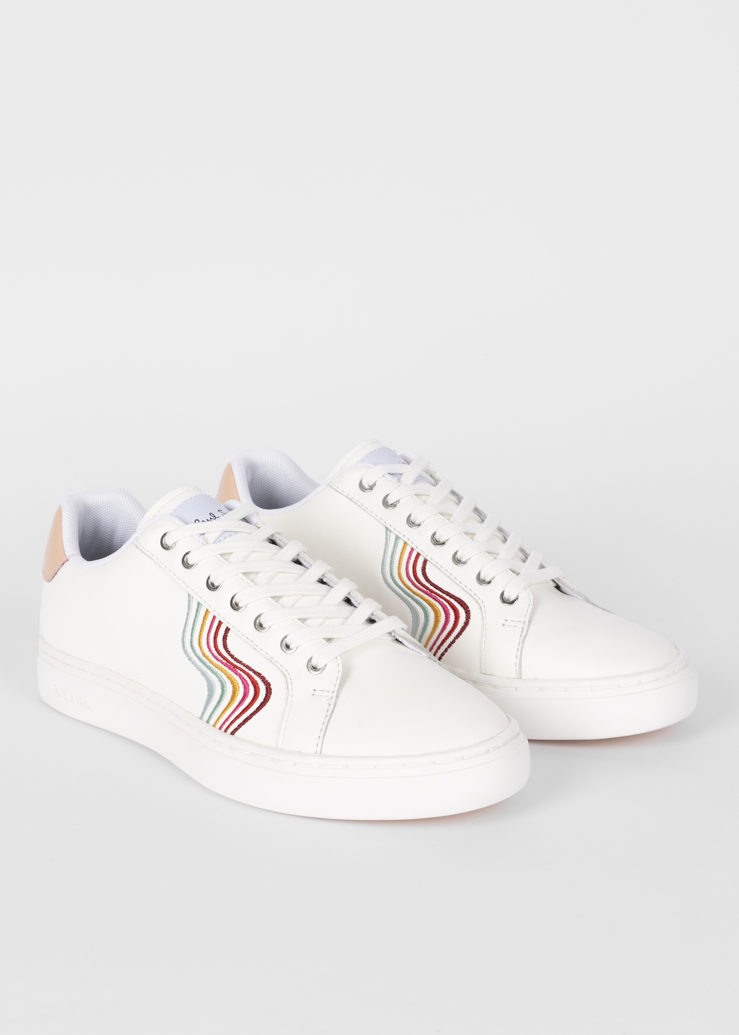 Women's White 'Lapin' Trainers - 2