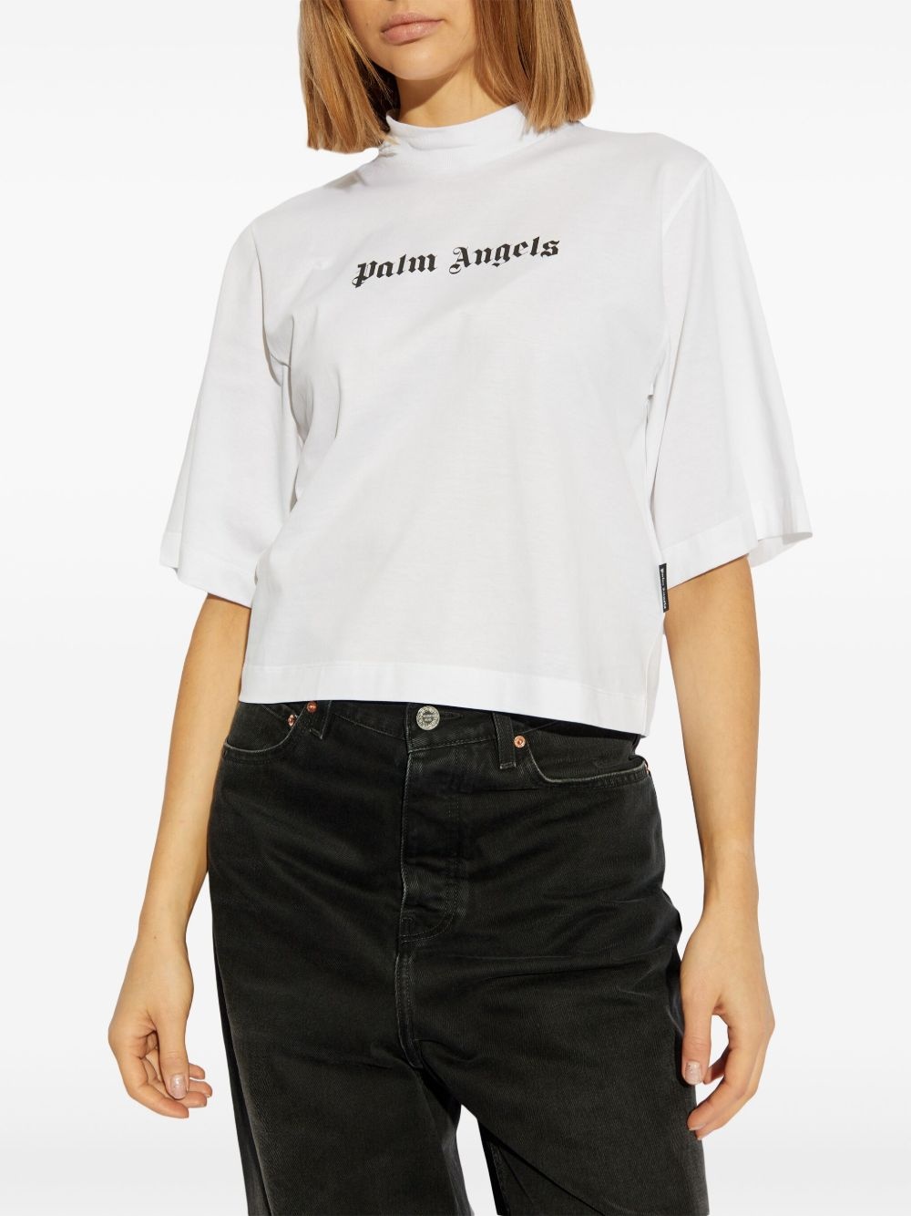 logo-print T-shirt - 3