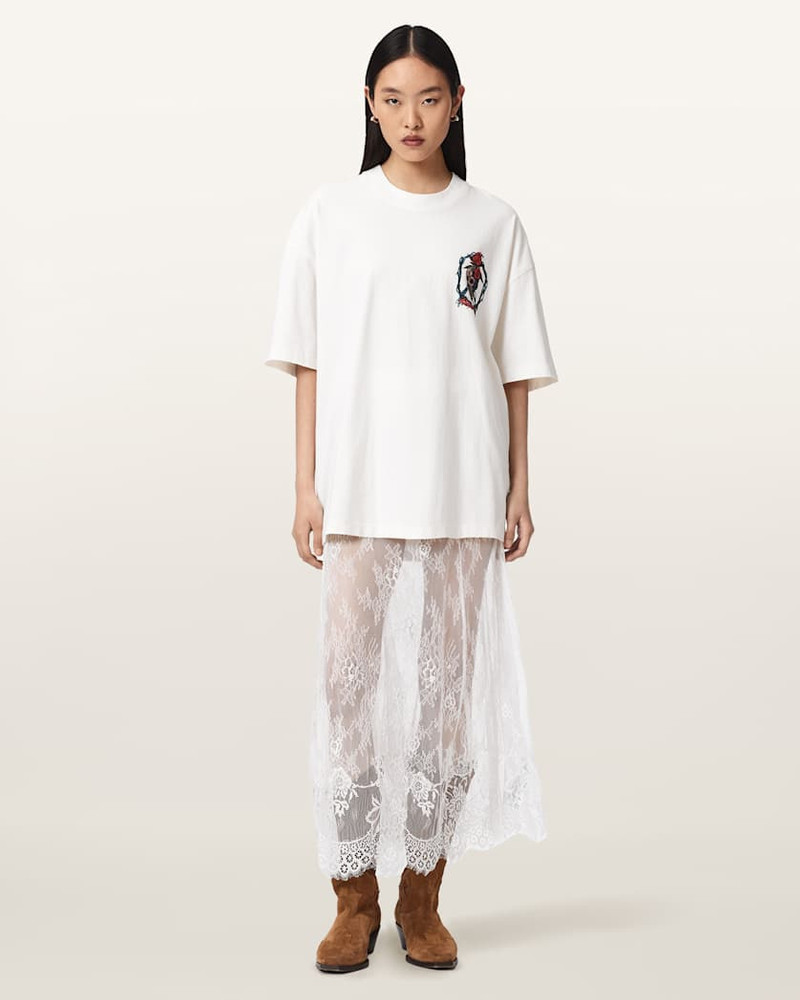 ARRAN LACE ANKLE LENGTH SKIRT 5