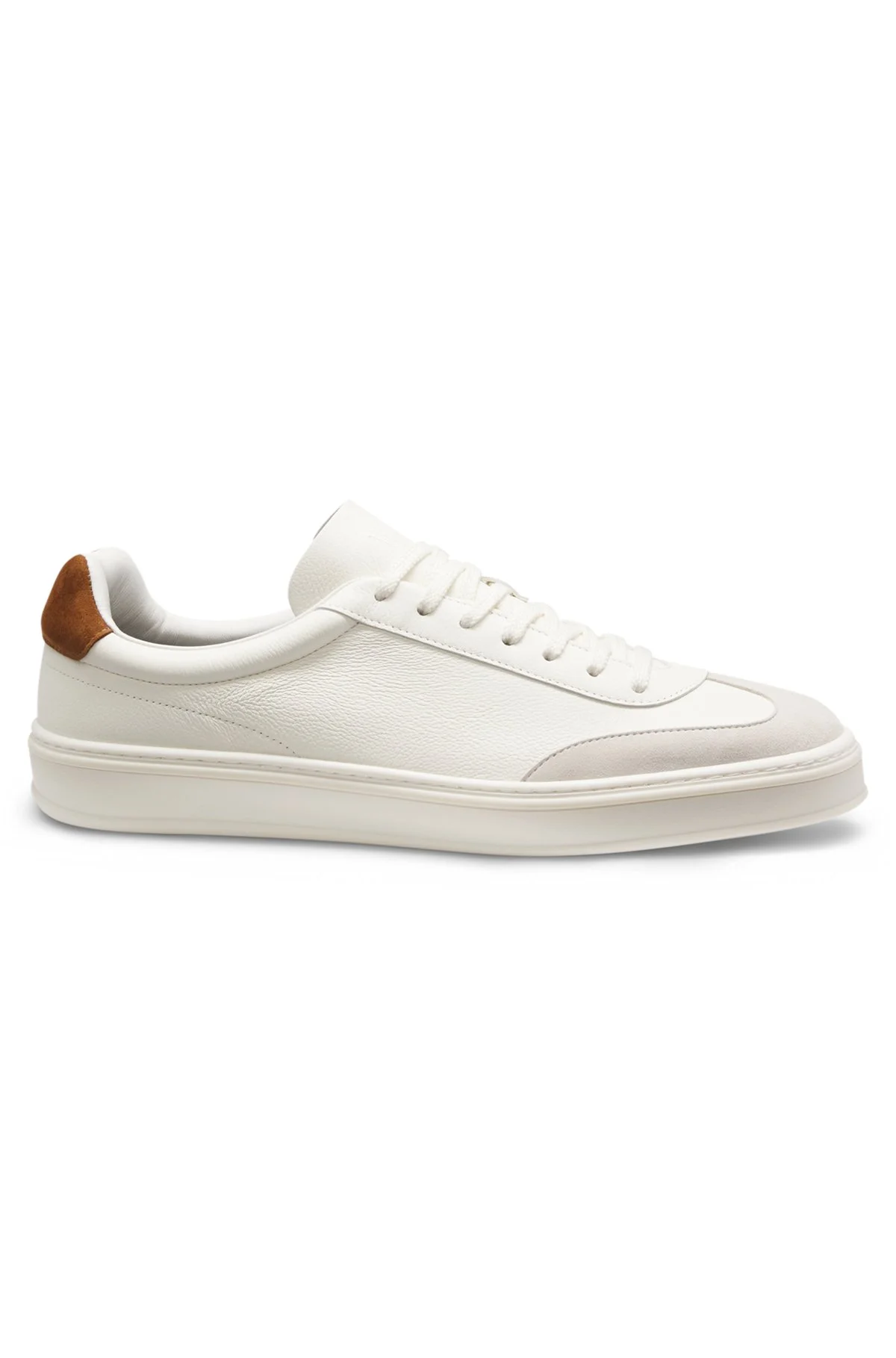 BOSS BY BECKHAM SNEAKERS IN LEATHER AND SUEDE - 1