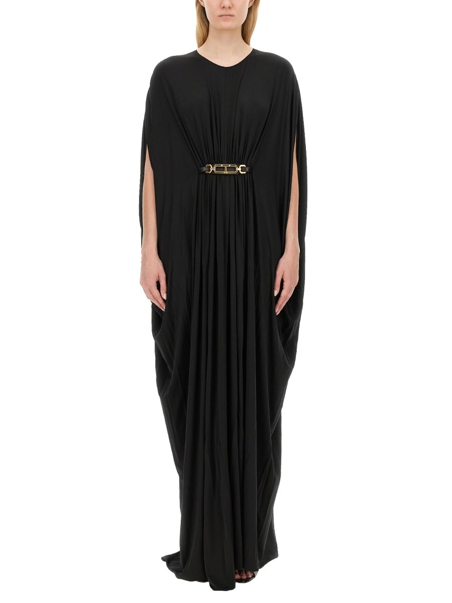 VISCOSE KAFTAN DRESS - 1