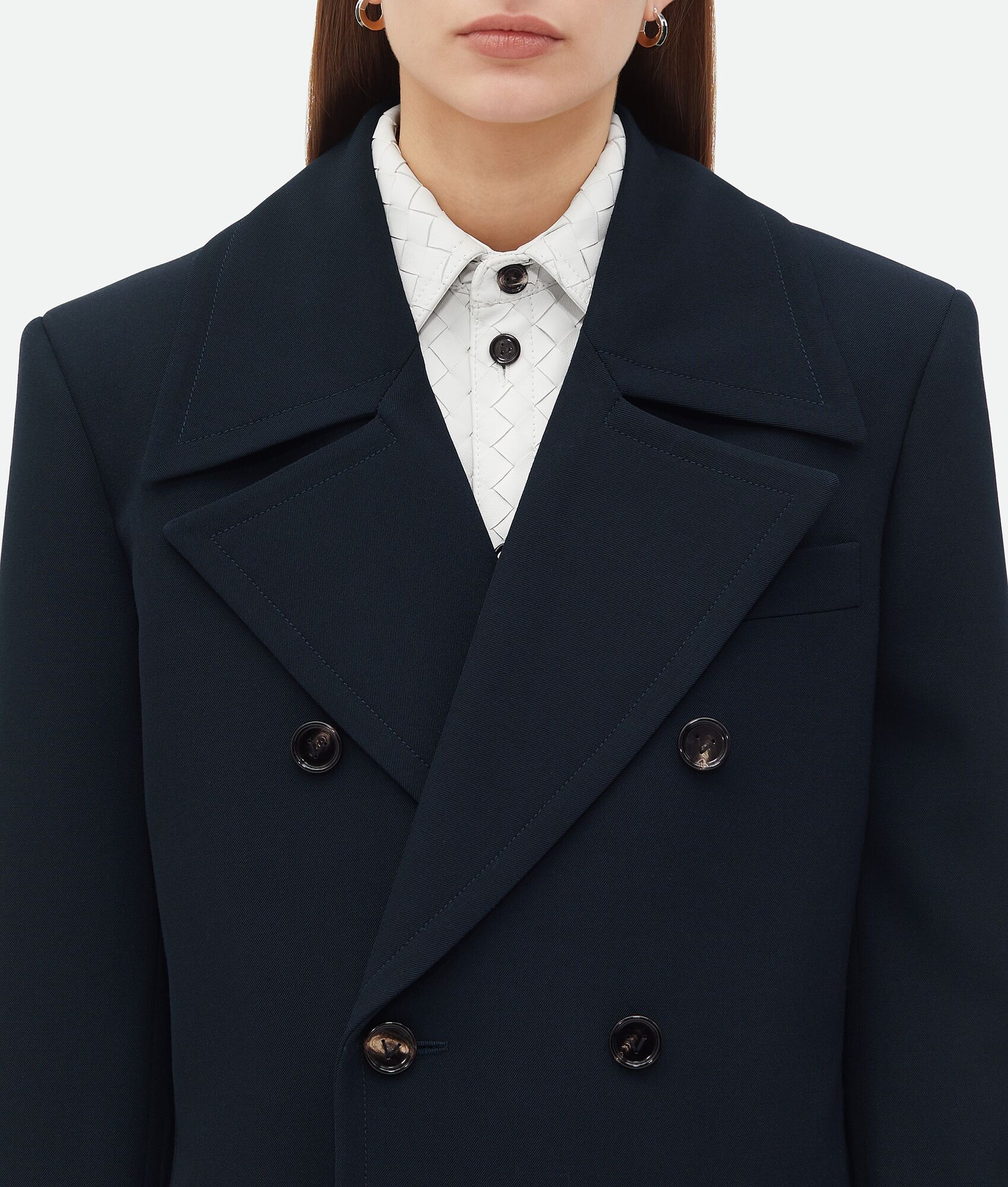 Wool Gabardine Coat - 5
