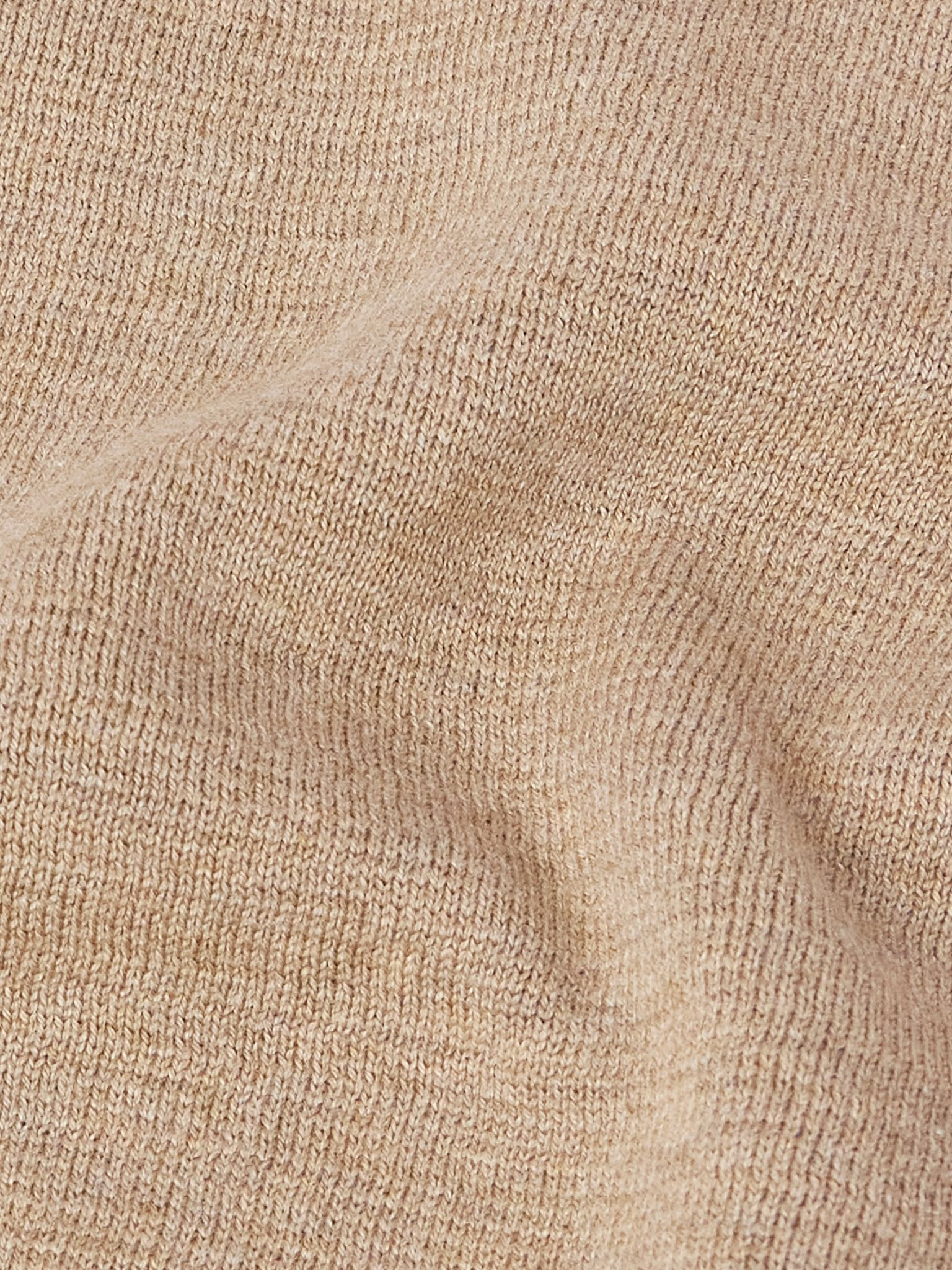 Milano Striped Cotton Sweater Brown - 5