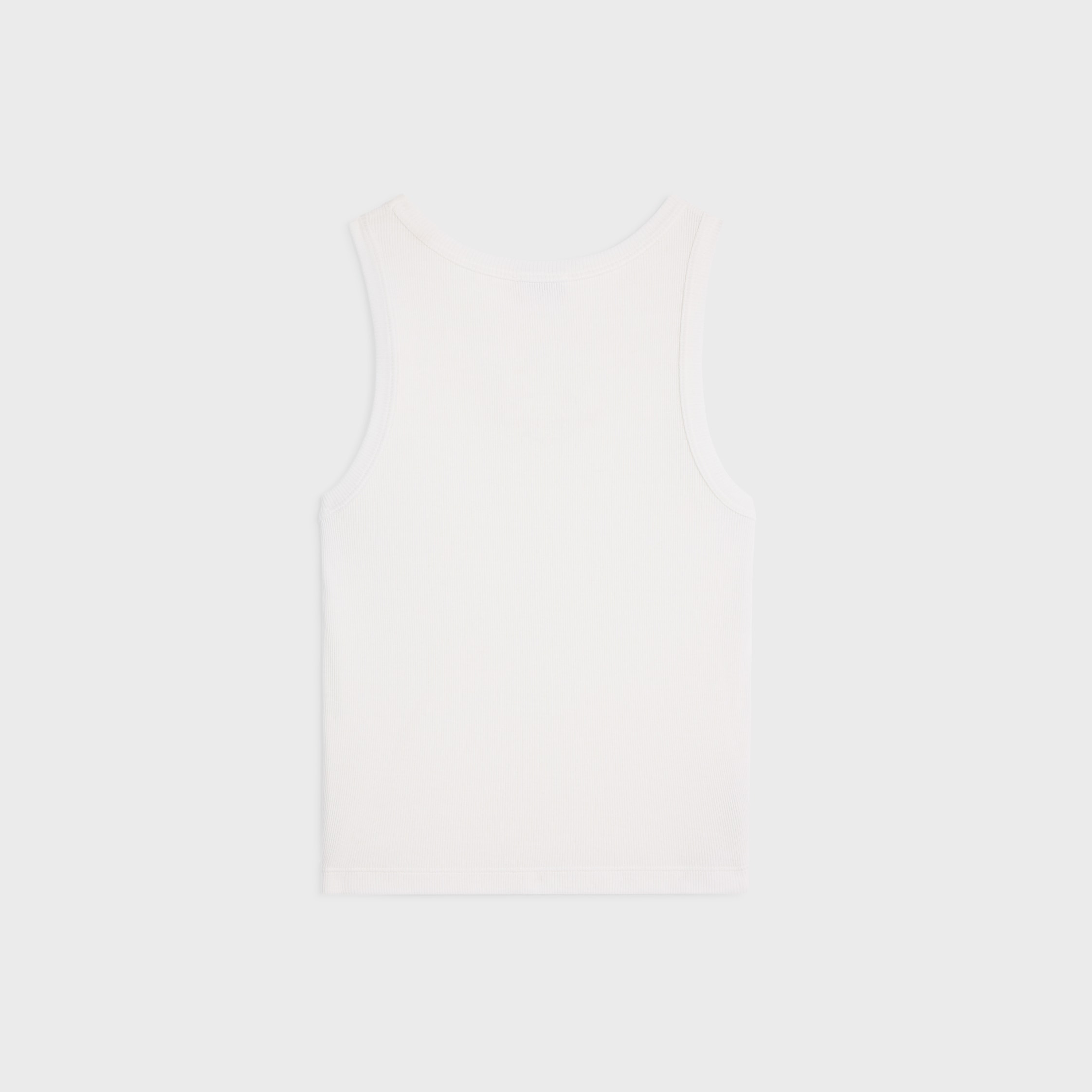 triomphe tank top IN ribbed cotton - 2