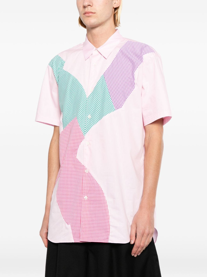 patchwork short-sleeve shirt 3