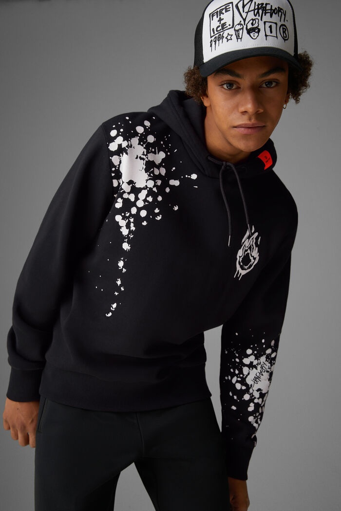 Covell Sweatshirt hoodie in Black - 2