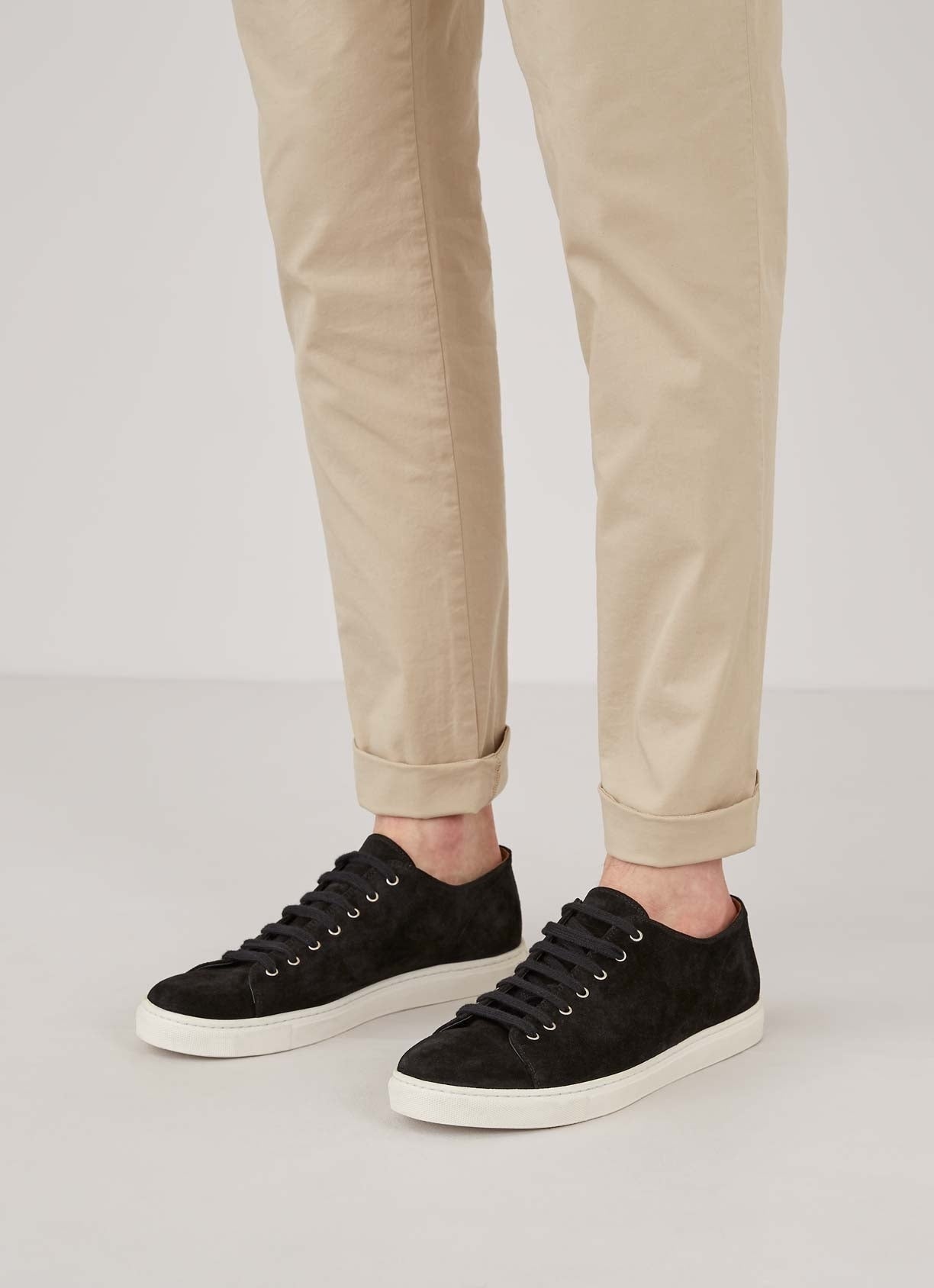 Suede Tennis Shoe - 2