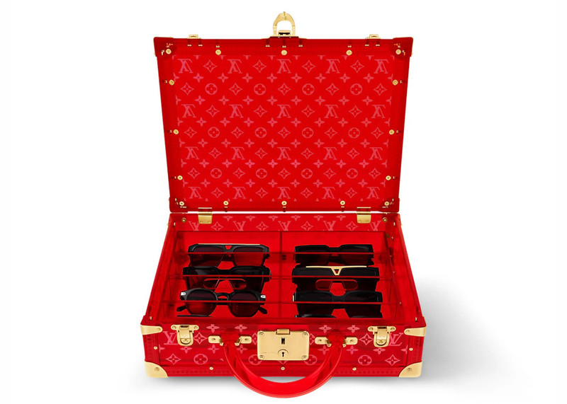 Louis Vuitton Cotteville Lunettes Seethrough Red Seethrough Red 4