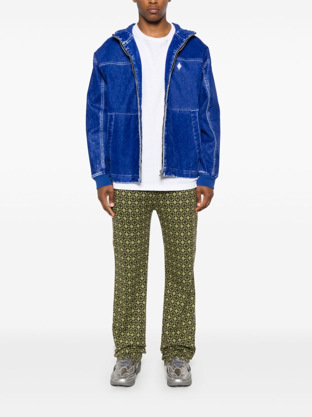 Cross velour jacket - 2