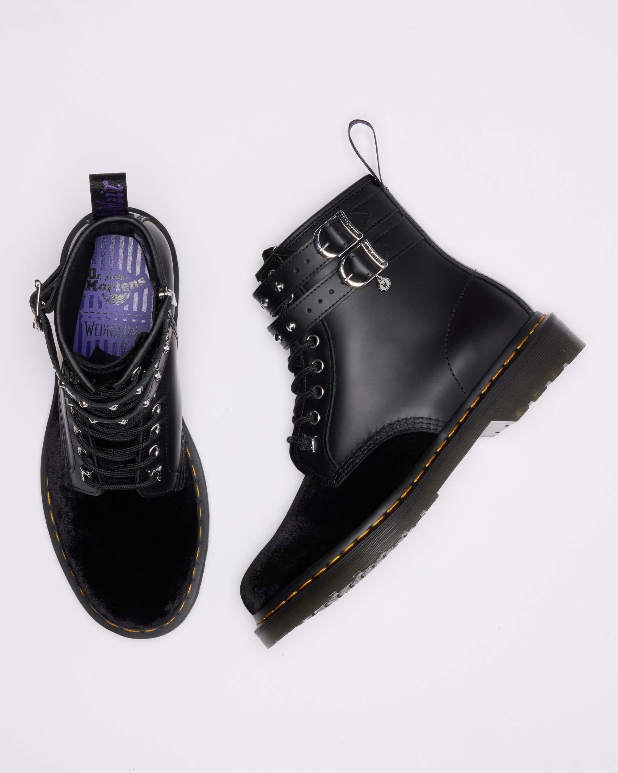 1460 Wednesday Velvet Boots - 4