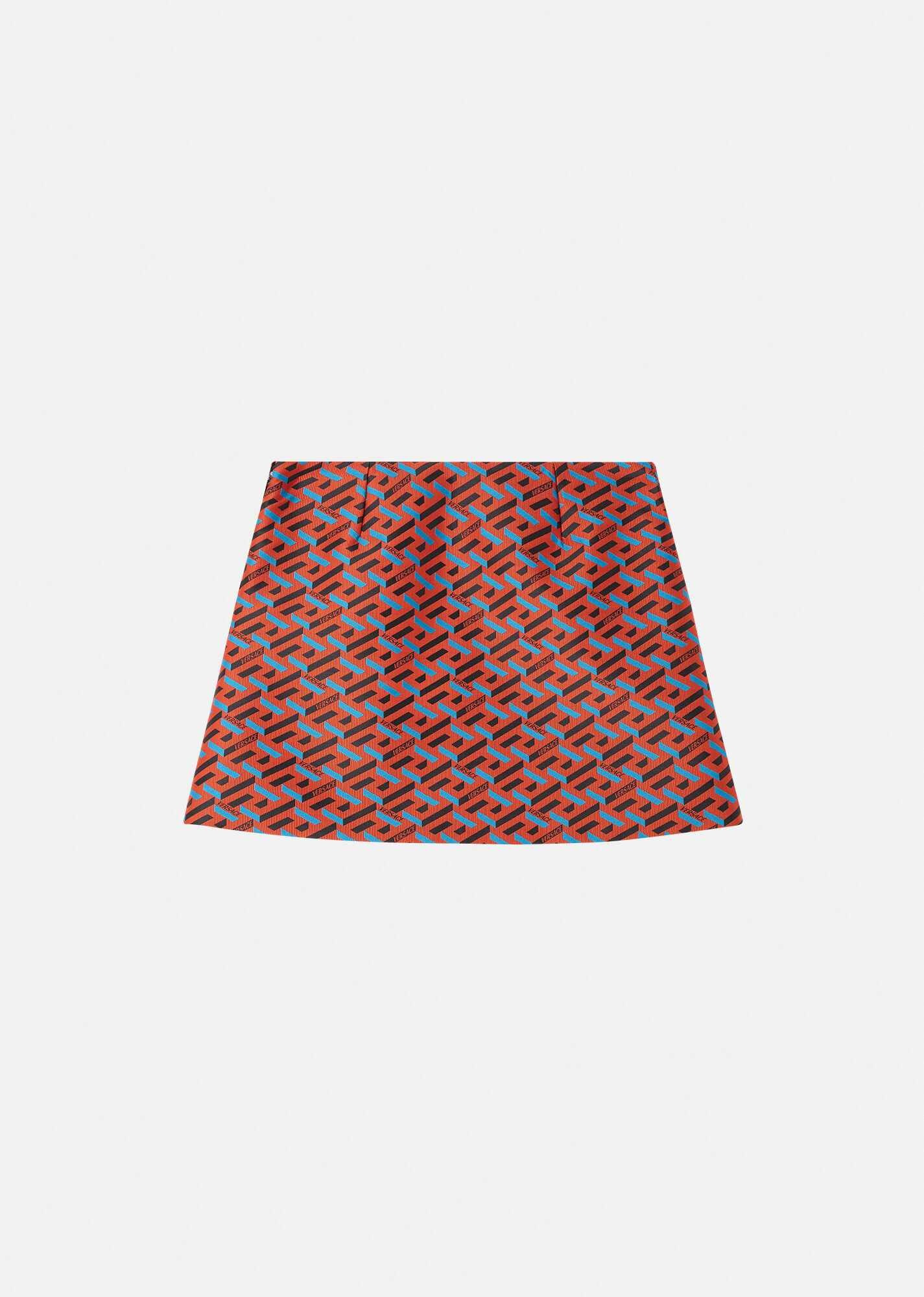 La Greca Jacquard Skirt - 3
