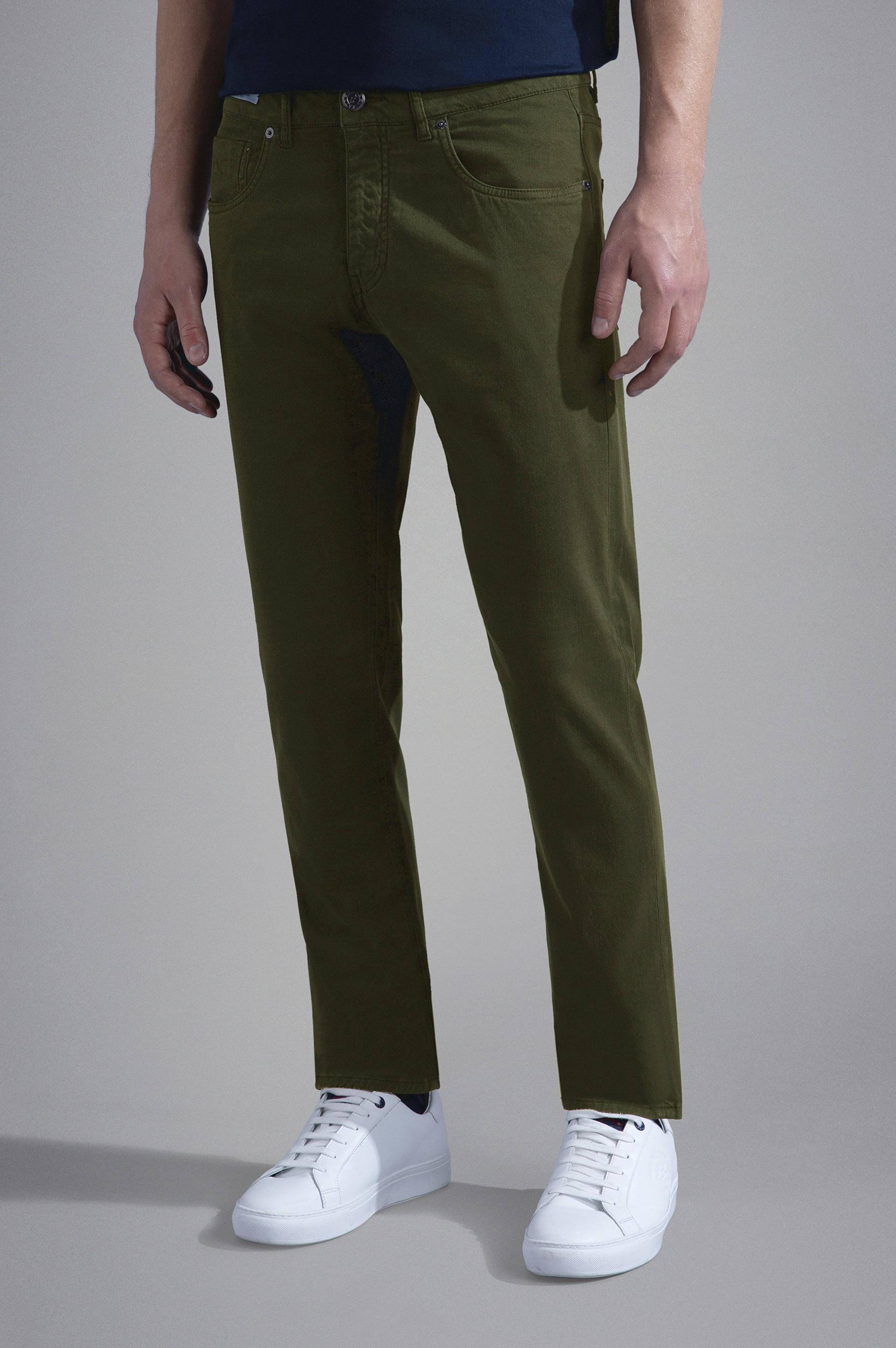 TENCEL COTTON 5-POCKETS TROUSERS - 6
