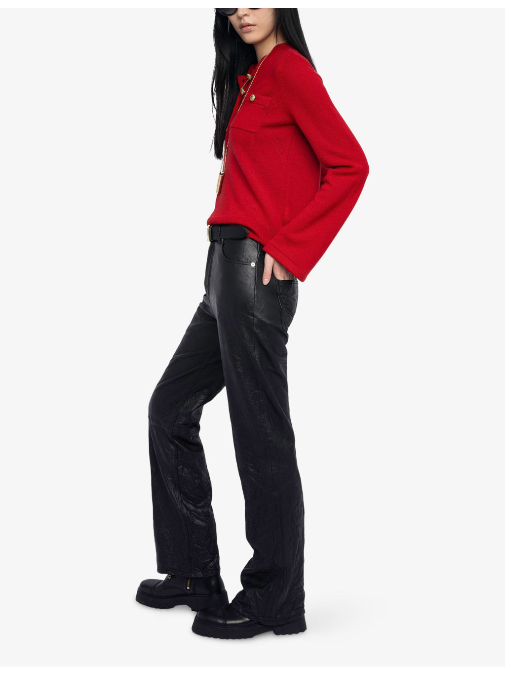 Lucas Wool and Cashmere Jumper - 2