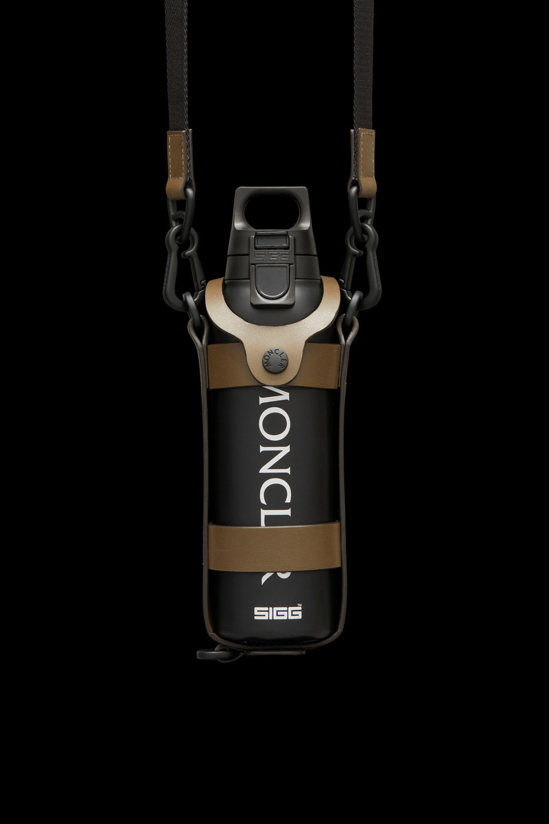 Water Bottle & Leather Holder 1