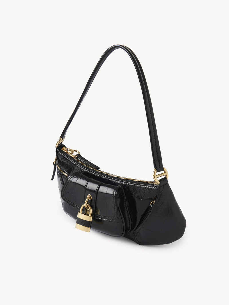 THE 99 SHOULDER BAG IN CROCO-EFFECT LEATHER 3