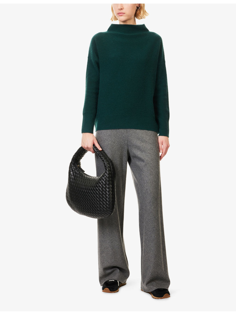 Vince Funnel-Neck Relaxed-Fit Cashmere Jumper outlook