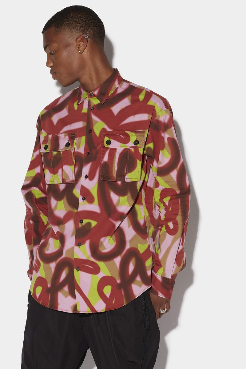 MILITARY CARGO SHIRT - 1