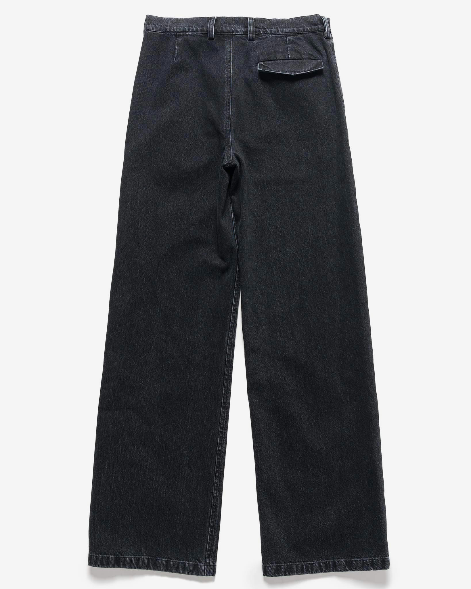 Washed Denim Trouser Anthracite - 5