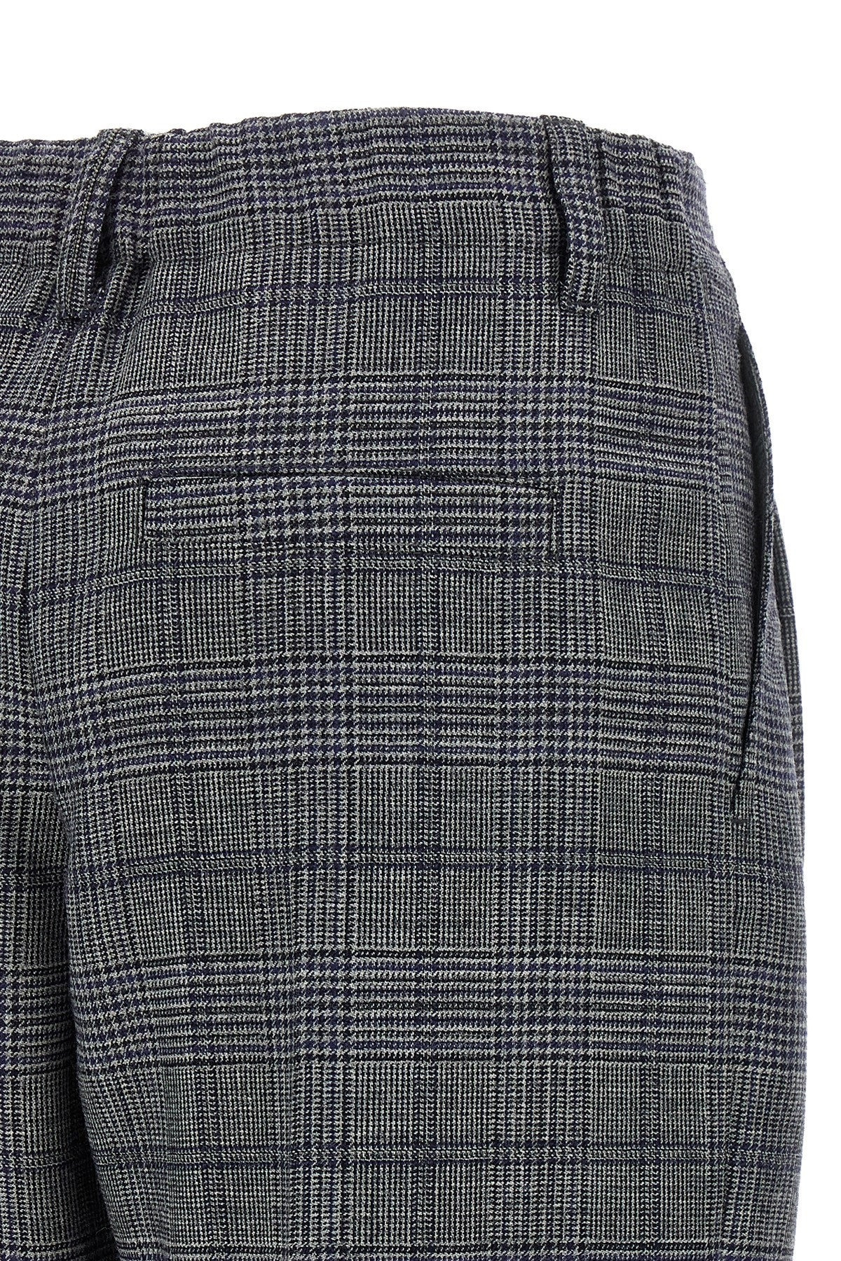 Brunello Cucinelli Women Pied De Poule Wool Pants - 4