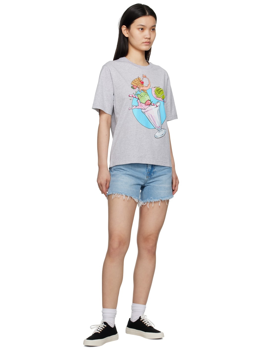 Gray Hotel Olympia Edition Ice Cream Splash T-Shirt - 4