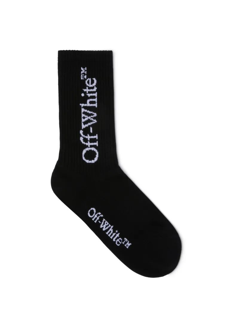 Black Bookish Mid Socks - 3