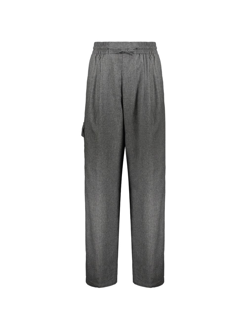 pleated wide-leg trousers 1