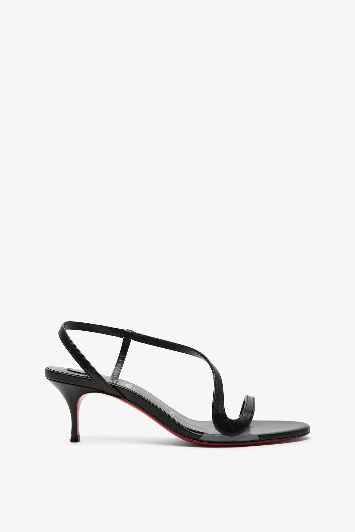 Rosalie 55 black leather sandals - 1