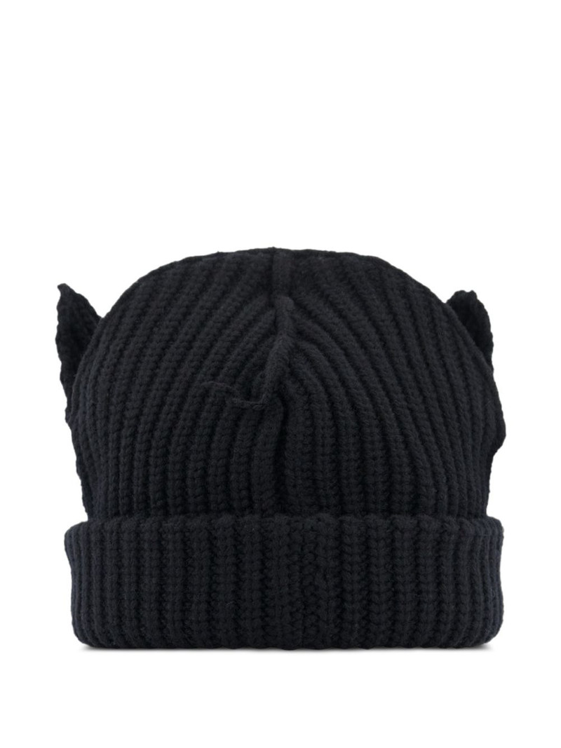 CHARLES JEFFREY LOVERBOY Chunky Ears beanie hat outlook