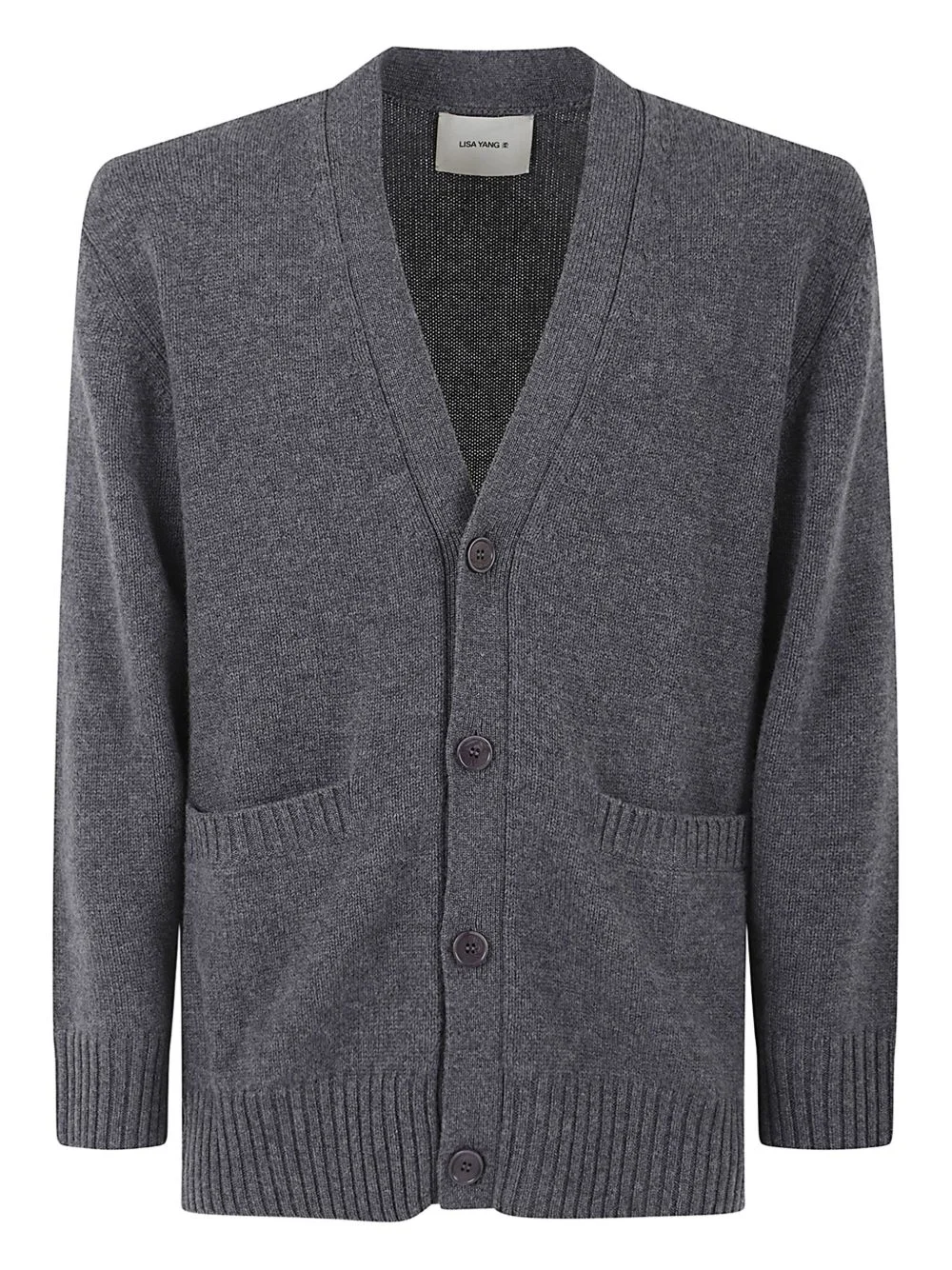 button-down cardigan - 1