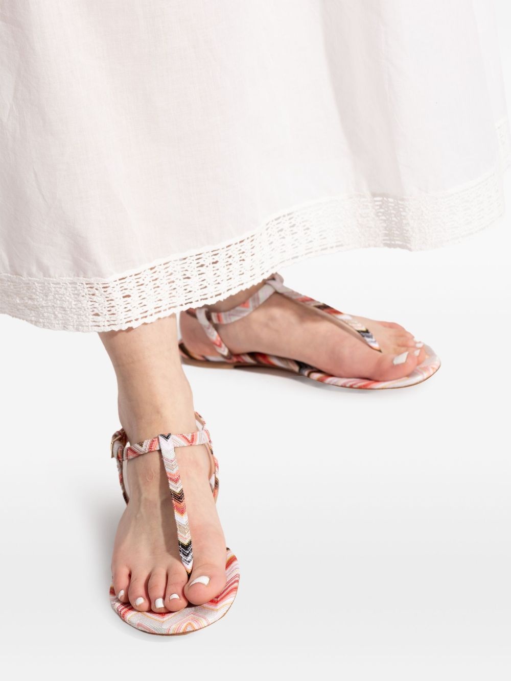 Zigzag sandals - 6