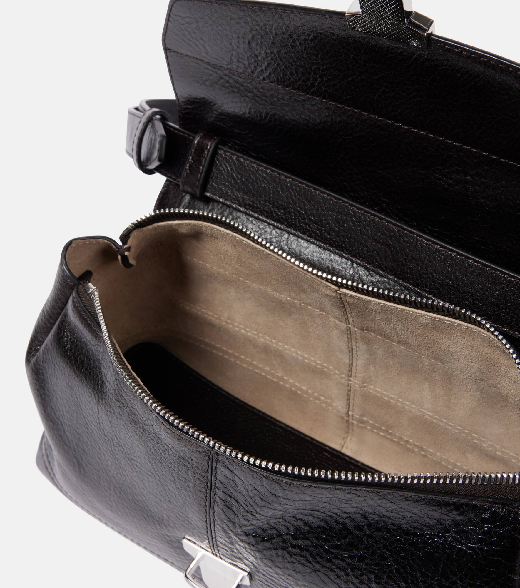 Gear leather shoulder bag - 2