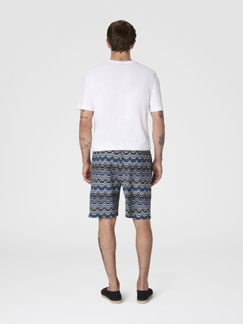 Pure cotton zig zag shorts 3