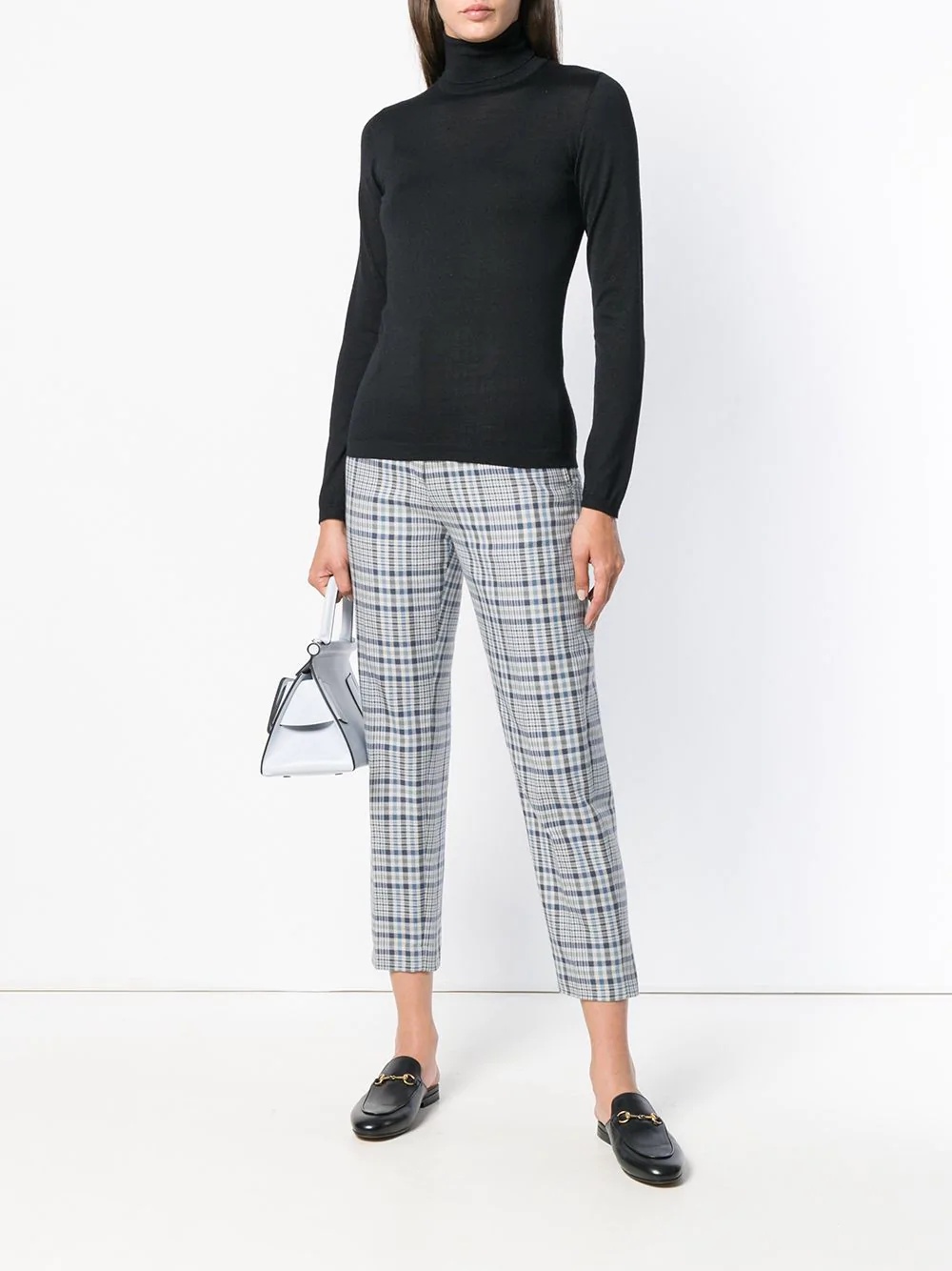 cashmere classic turtle neck sweater - 2