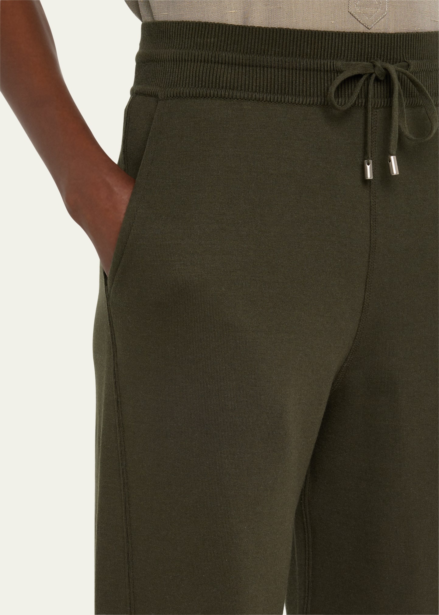 Viera Luxury Cashmere Fleece Drawstring Pants - 5
