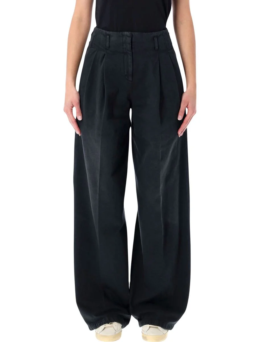 Golden Goose Flavia Wide-Leg Denim Pants - 1