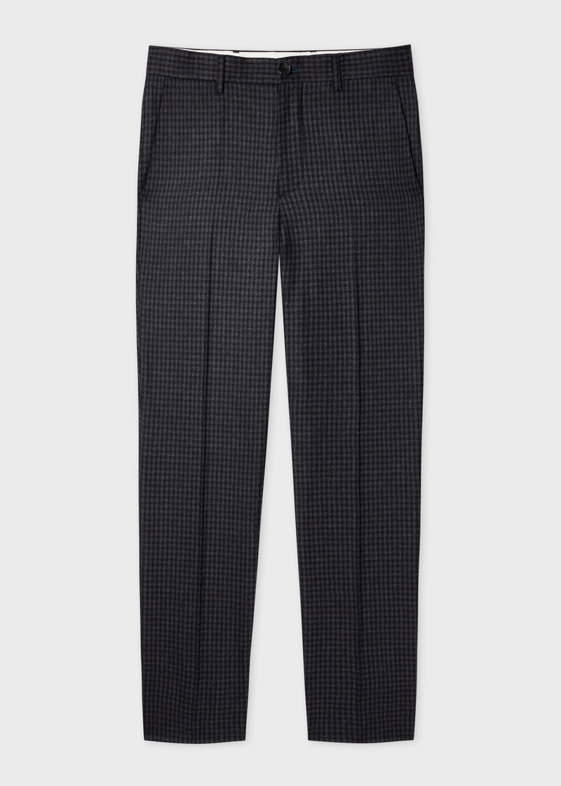 Paul Smith Navy Check Wool Buggy-Lined Suit outlook