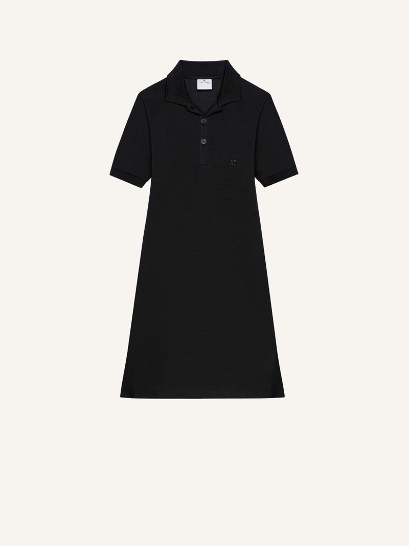 미니 PIQUÉ POLO DRESS - 1