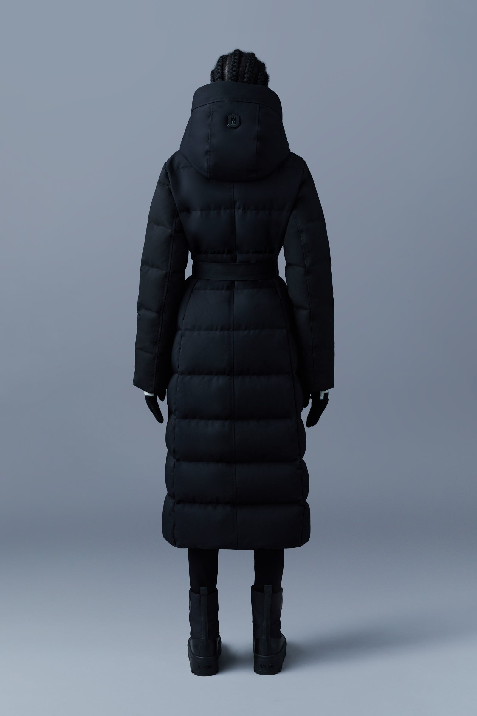 MACKAGE SHYLA 2 in 1 down coat with removable bib REVERSIBLE