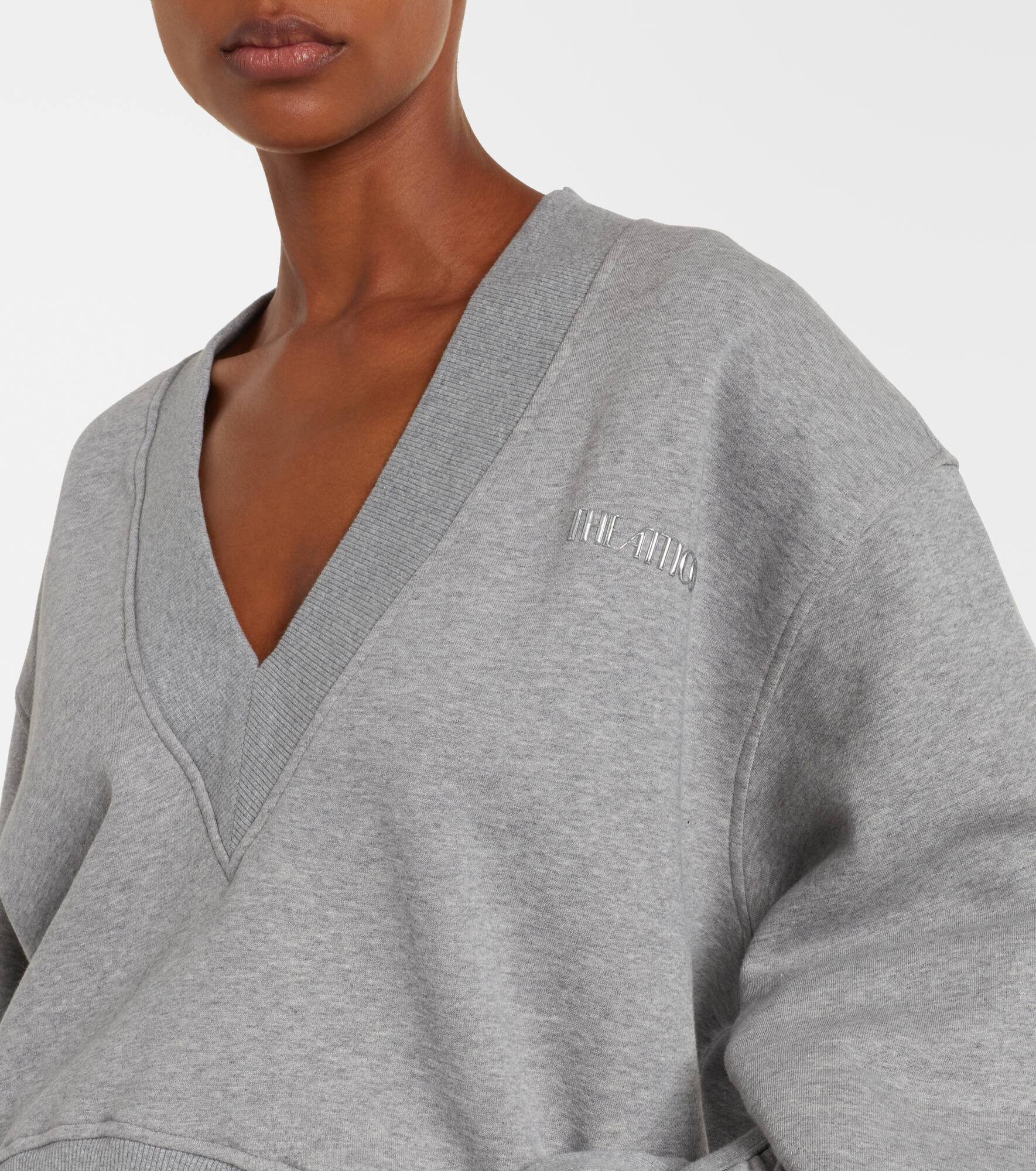 Cotton fleece sweatshirt - 4