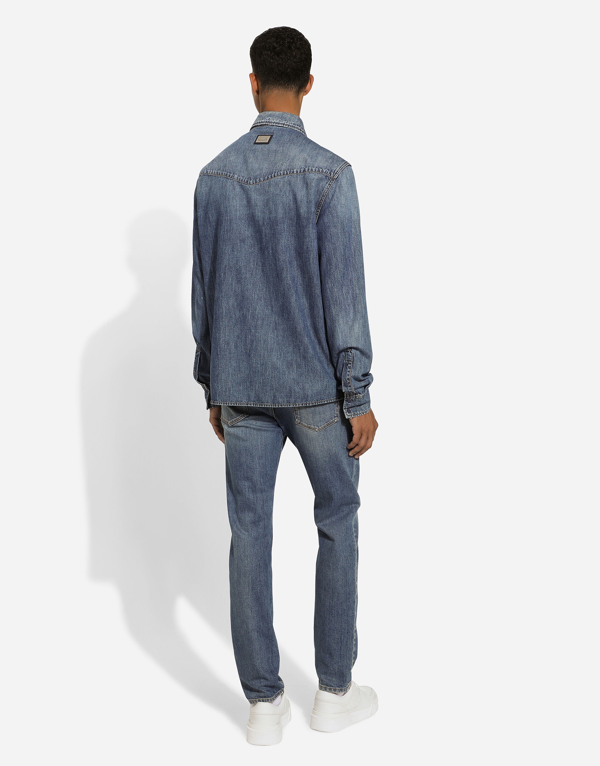 Oversize denim shirt - 3