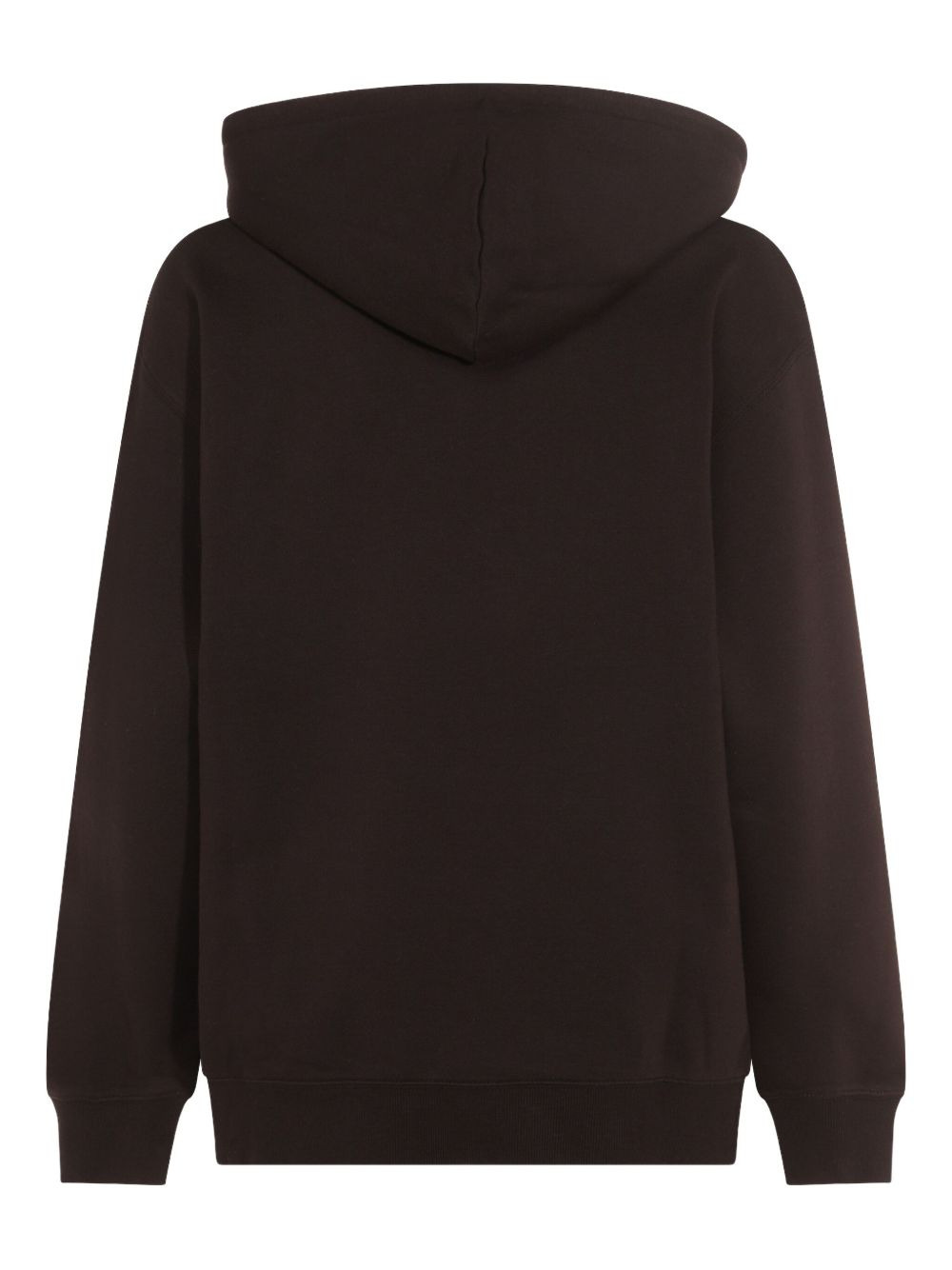 embroidered-logo hoodie - 2