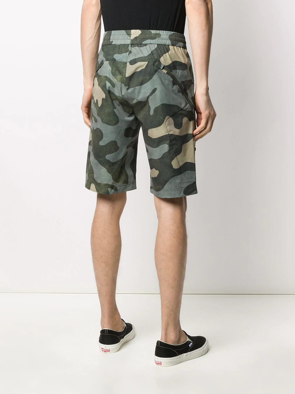 camouflage-print shorts - 4